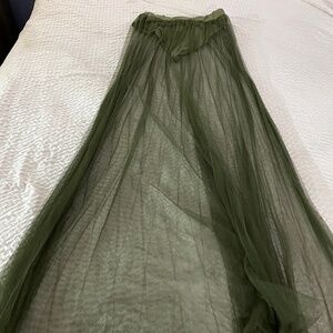 Tulle skirt with attached panty